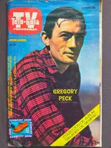 Comprar Gregory Peck En Portada De Revista Tele-guía Año-1975