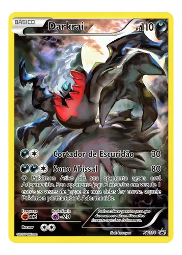 Carta Pokémon Mítico Darkrai Full Art Xy 114 Carta Pokémon Mítico Darkrai Full Art Xy 114