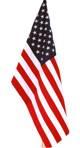 Bandera Estados Unidos (usa) 90 X 158 Mt Doble Escudo