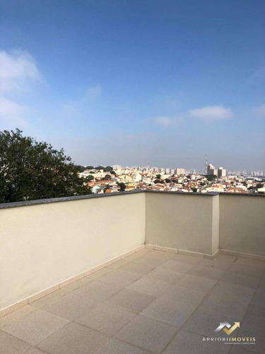 Cobertura À Venda, 100 M² Por R$ 320.000,00 - Vila Camilópolis - Santo André/sp - Co0551