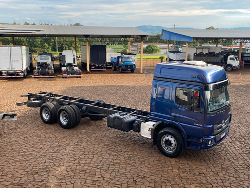 Mb Atego 2429 6x2 Cabine Leito Teto Alto