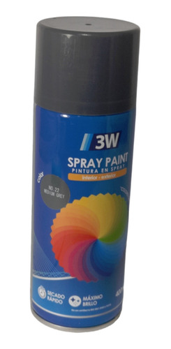 Pintura En Spray 400ml (gris)