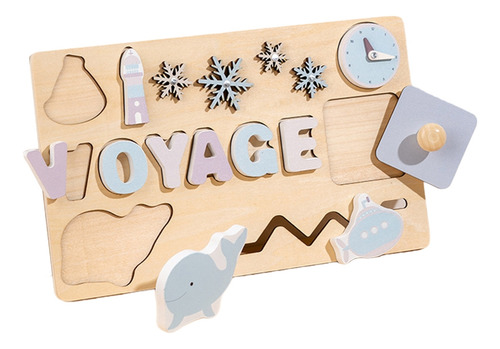 (2#mold)jigsaw Puzzle Toy Colorful Early Educational Toy Jig