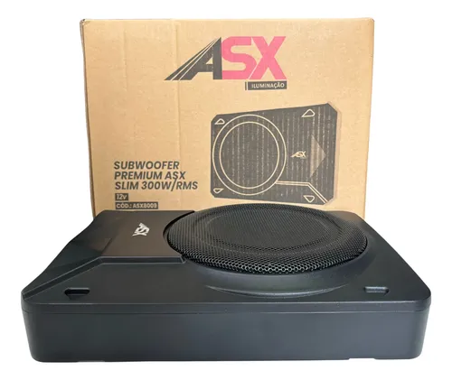 Caixa De Som Automotivo Subwoofer Premium Slim 8pol 300w Rms ...