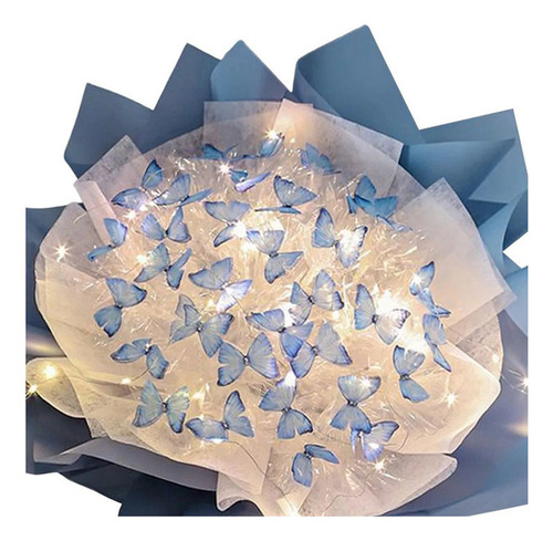 Conjunto De Bricolaje De Ramo De Mariposas Hecho A Mano