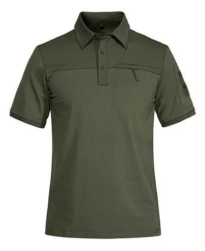 Camisa Táctica Militar De Manga Corta Para Hombre, Casual, D