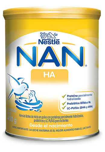 Formula Infantil Nan Ha  X 400gr