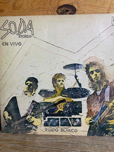 Lp Soda Stereo Ruido Blanco Vinilo 1987 Signos Persiana