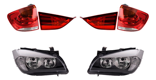 Paq Calaveras Y Faros Bmw X1 2010/2012 Depo