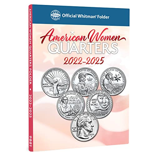 Book : American Women Single Mint Folder 2022-2025 - Whitma