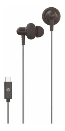 Auriculares Hp In Ear Dhh-1126 Con Microfono Tipo C Negros