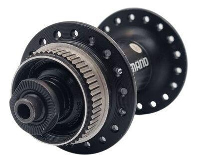 Buje delantero Shimano HB-Mr35, cierre cromado, 36 orificios