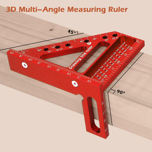 Regla De Medición De Múltiples Ángulos 3d Regla Del De De De