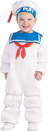 Acolchado Stay Puft Marshmallow Man Disfraz De Hallowee...