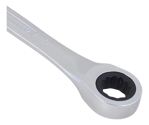 Chave Combinada Com Catraca 10mm Em Aço Cromo-vanádio Dexte