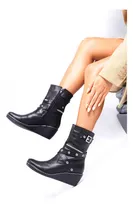 Comprar Botas Mujer Botitas Botinetas Cuero Taco Chino Timothea