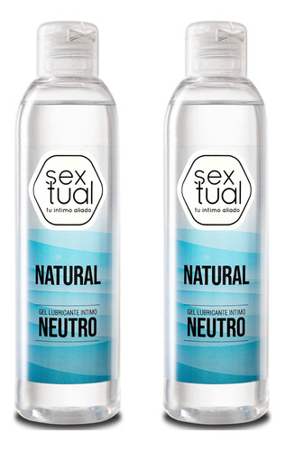 Pack X2 Gel Lubricante Íntimo 200 Ml 