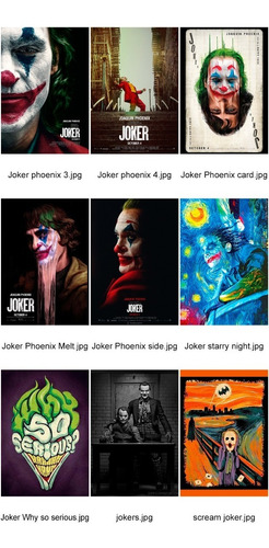 31 Posters Mayoreo Joker No Batman Exhibidor Indiv Reuso