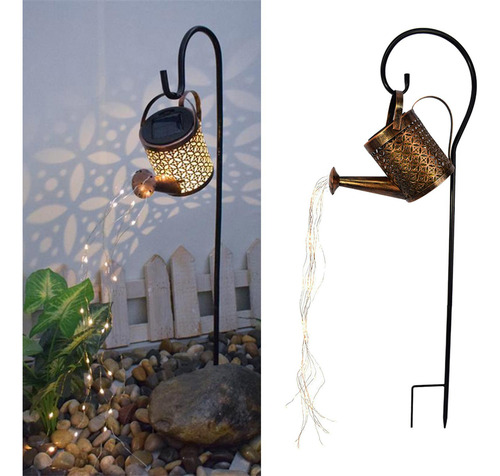 2x Lámpara De Linterna De Luz De Ducha De Jardín Luces