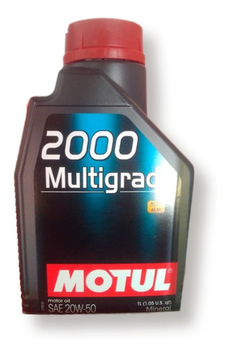 Aceite De Carro  Motul Multigrade Mineral 20w-50