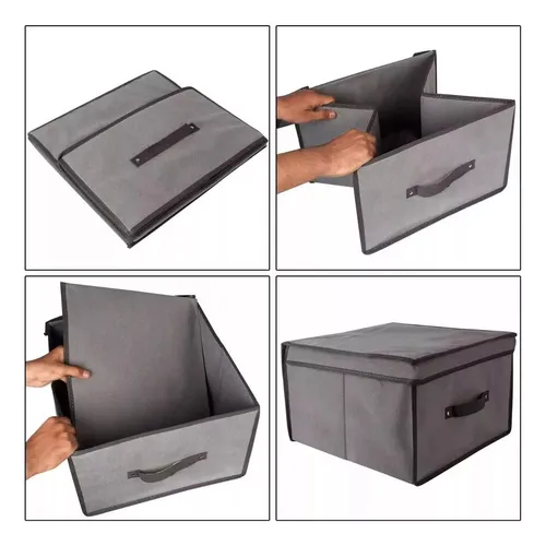 Caja organizadora de tela plegable hotsell