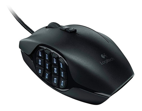 Mouse Gamer Mmo Logitech G600 20 Botones 8200 Dpi Luz Usb