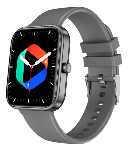 Smartwatch X-view Quantum Q1s 1.8 Ips Ip67 Podrometro Sueño Caja Gris Oscuro Malla Gris Oscuro