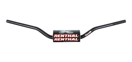 Renthal Fatbar Cr High Bend 1 8  605 Negro Para Honda Works
