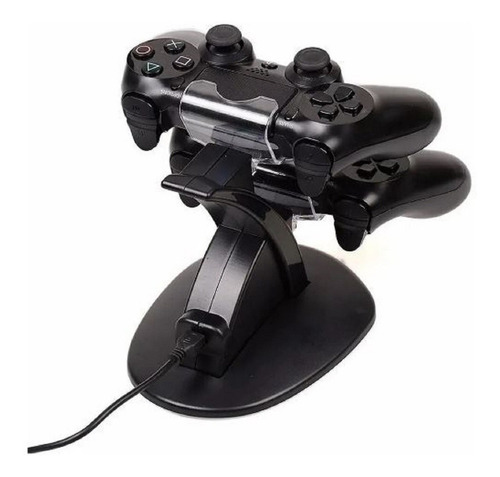 Cargador de controlador de doble soporte vertical compatible con Ps4
