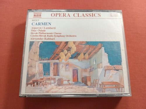 Georges Bizet Alperin / Carmen Cd Triple Con Lib  / Ger  B 