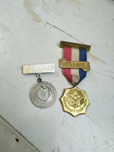 Medalla Antigua Bomberos Ñuñoa 