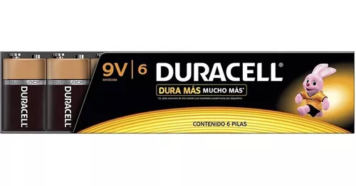 PILA 9V DURACELL (CUADRADA)