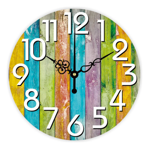 Reloj Decorativo Moderno Para El Hogar, Silencioso, Grande,