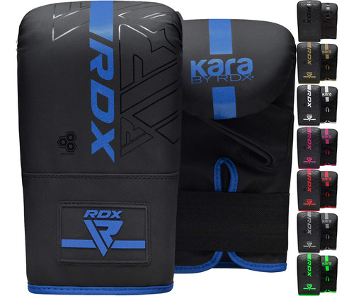 Rdx Bag Gloves Boxing Punching Mitts, Maya Hide Leather, Pad