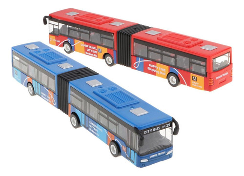 Aa 2x 1:64, Vehículo De Trasera De Aleación, Autobús,