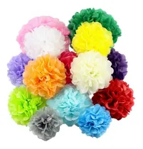Comprar Pompones De Papel Seda Para Cumpleaños Matrimonio Bautizo