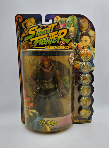 ### Resaurus Street Fighter Round Two Akuma Player One ### (Usado)