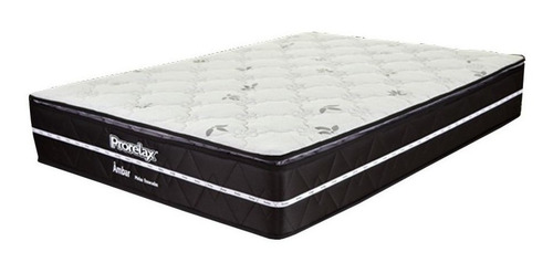 Colchón Para Sommier 2 Plazas Resortes Pocket 24cm Alto