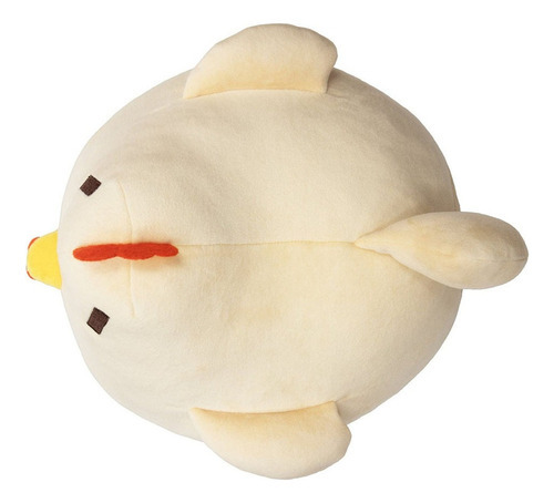 Pelúcia de frango Stardew Valley, 4 peças, cor azul+cinza+marrom+bege, pau grande