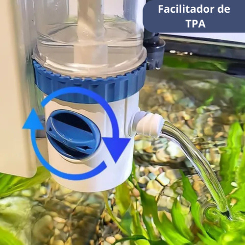 Sunsun Ybf-500 Filtro Mini Canister 500l/h Com Skimmer