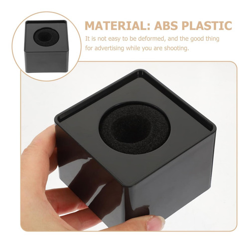 Cubo Microfono, Porta Logo Microfono, Cubo Acrilico