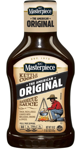 Kc Masterpiece Original Bbq 532ml.