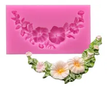 Comprar Molde Silicona Campanillas Flores Fondant Porcelana Fria 
