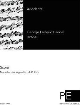 Libro Ariodante - George Frideric Handel