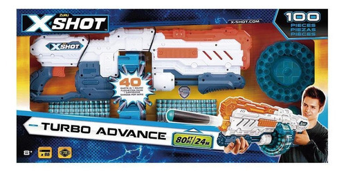 X-shot - Turbo Advance - 96 Dardos