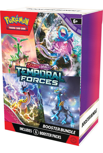 Paquete De Refuerzo Pokémon Tcg Scarlet & Violet Temporal Fo