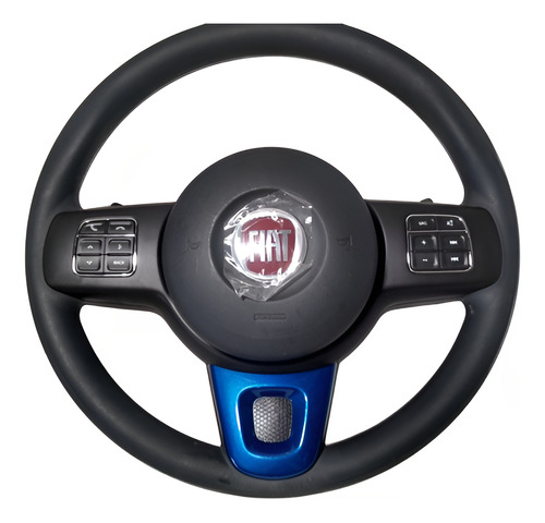 Volante Fiat Mobi Uno Multifuncional Com Borboletas