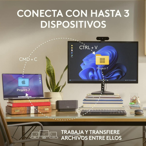 Logitech Mx Anywhere 3s Compact Mouse Inalámbrico,