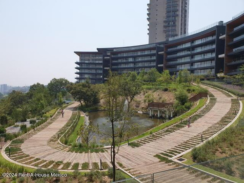 Departamento En Renta En Avenida Country Club, Bosque Real Ru 25-714.