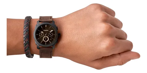 Set De Relojes Fossil Machine Fs5251set De Acero Inoxidable